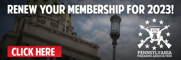 Renew Your Membership In the Pennsylvania Firearms Association for 2023!