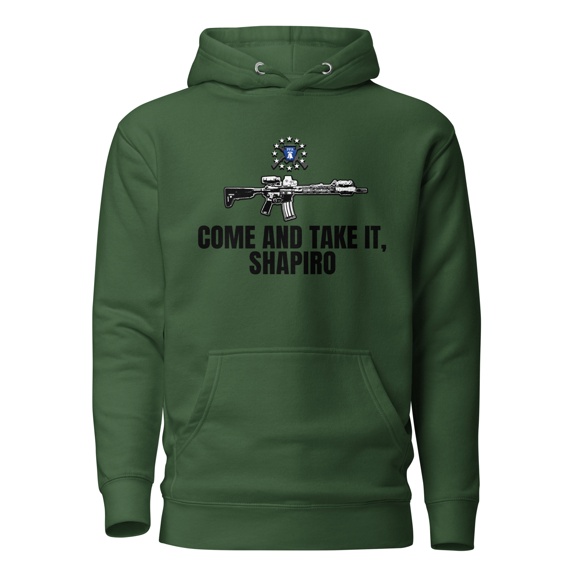 Come and Take It Shapiro - Unisex Hoodie - Image 2