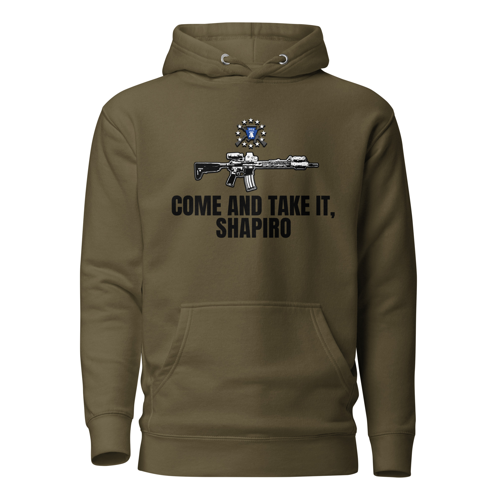 Come and Take It Shapiro - Unisex Hoodie - Image 3