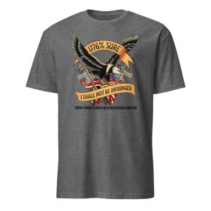 Supersoft – Short-Sleeve – Unisex – Black Text “I’m 1776% Sure”