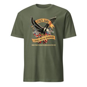 Supersoft – Short-Sleeve – Unisex – Gold Text -“I’m 1776% Sure”