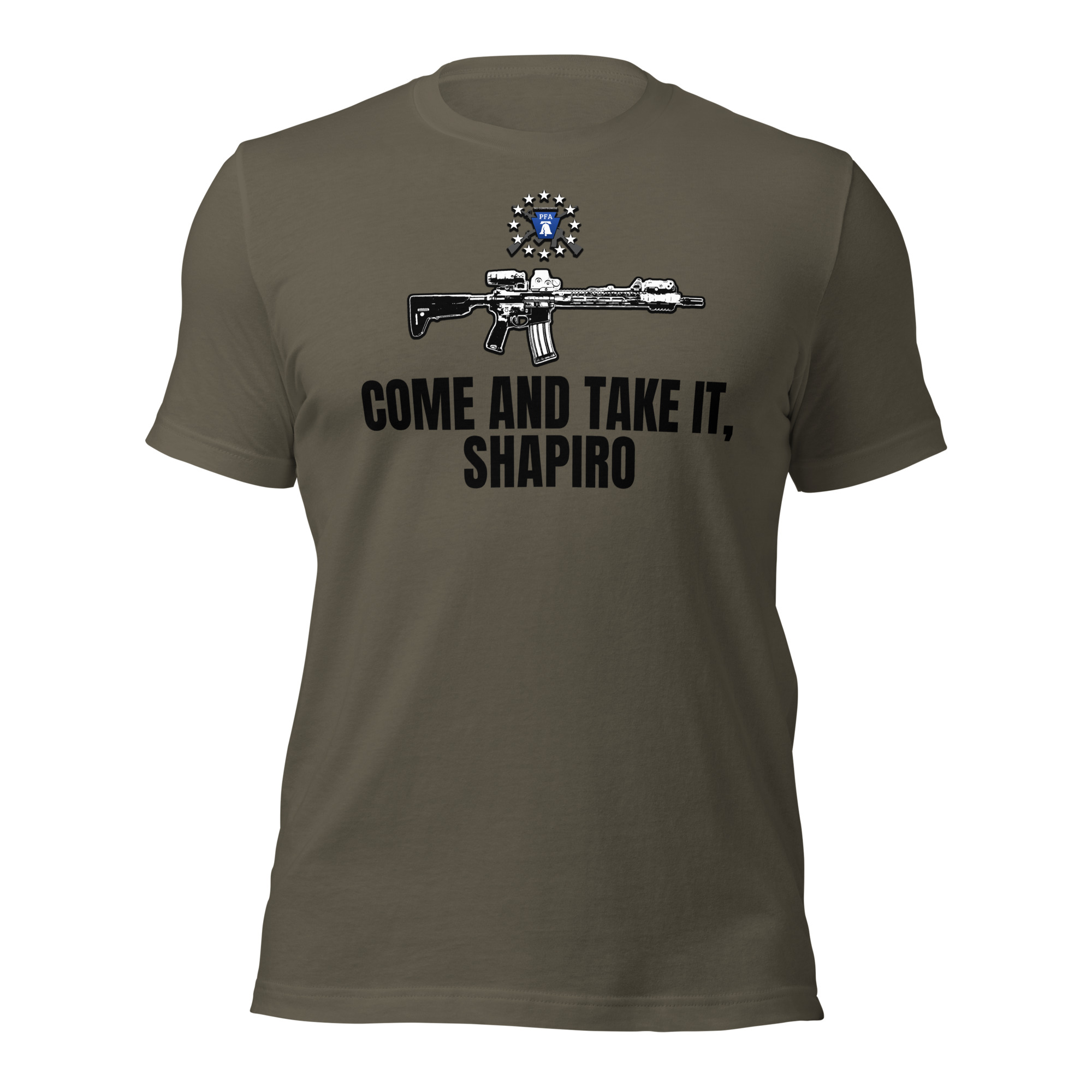 Come and Take It Shaprio - Unisex t-shirt - Image 5