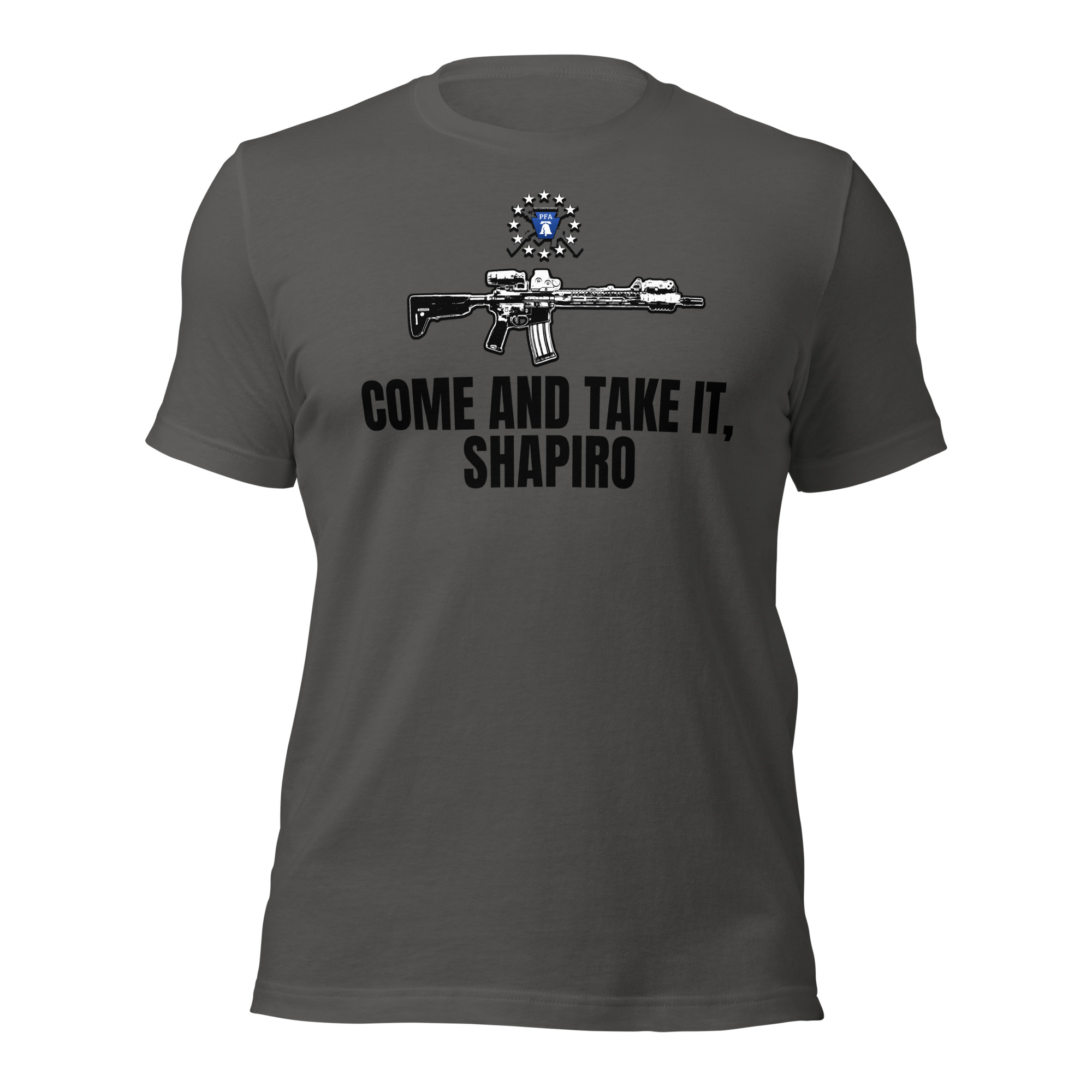Come and Take It Shaprio - Unisex t-shirt - Image 3