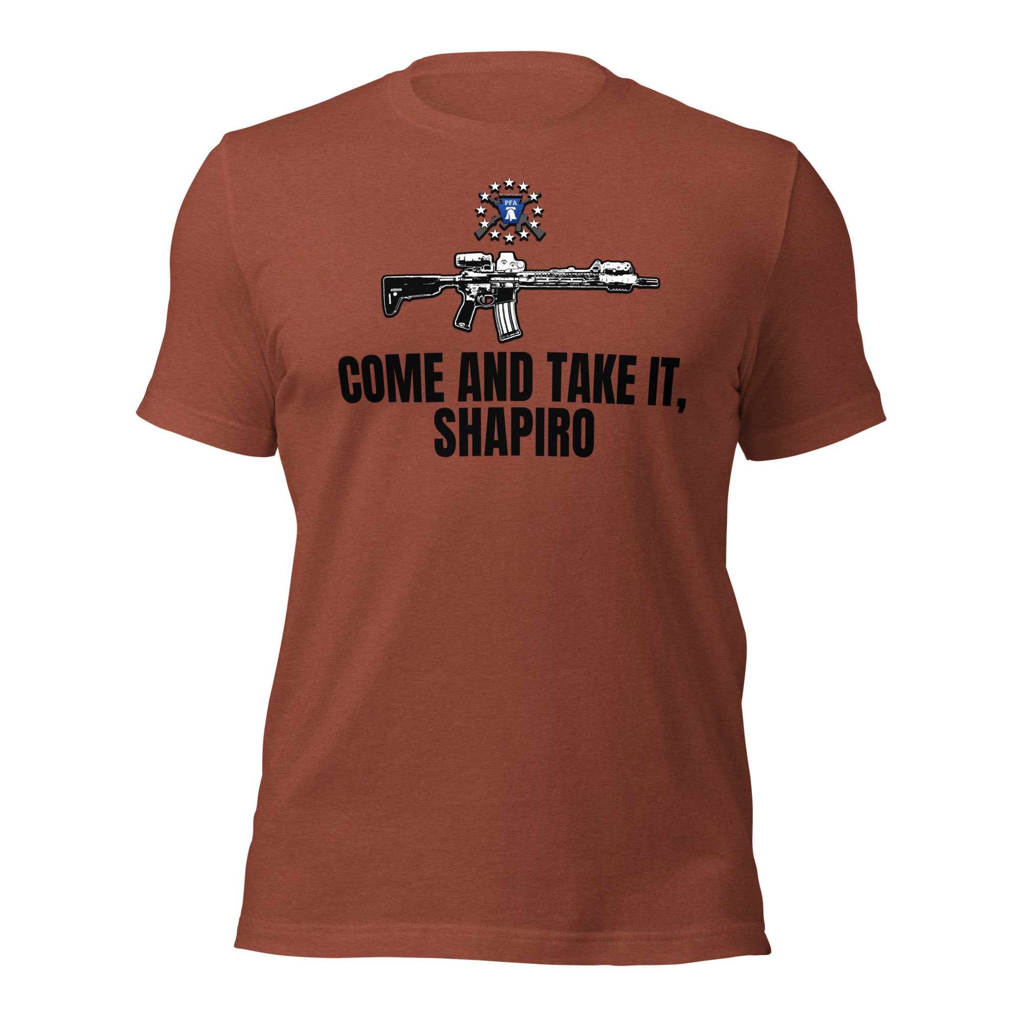 Come and Take It Shaprio - Unisex t-shirt - Image 4
