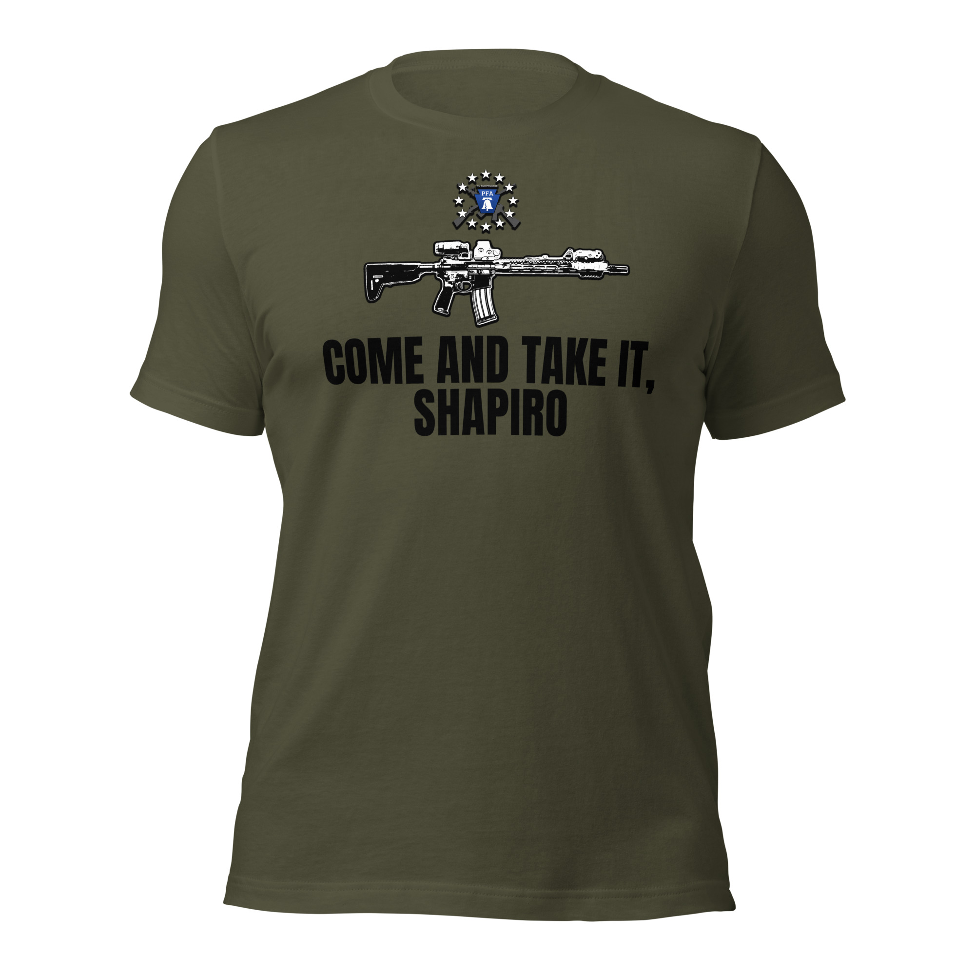Come and Take It Shaprio - Unisex t-shirt - Image 2