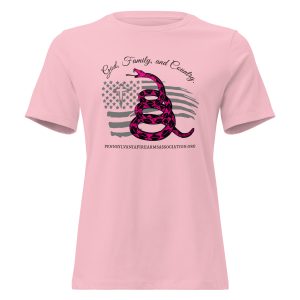 Supersoft – Short Sleeve – Women’s – White Text – God, Family and Country