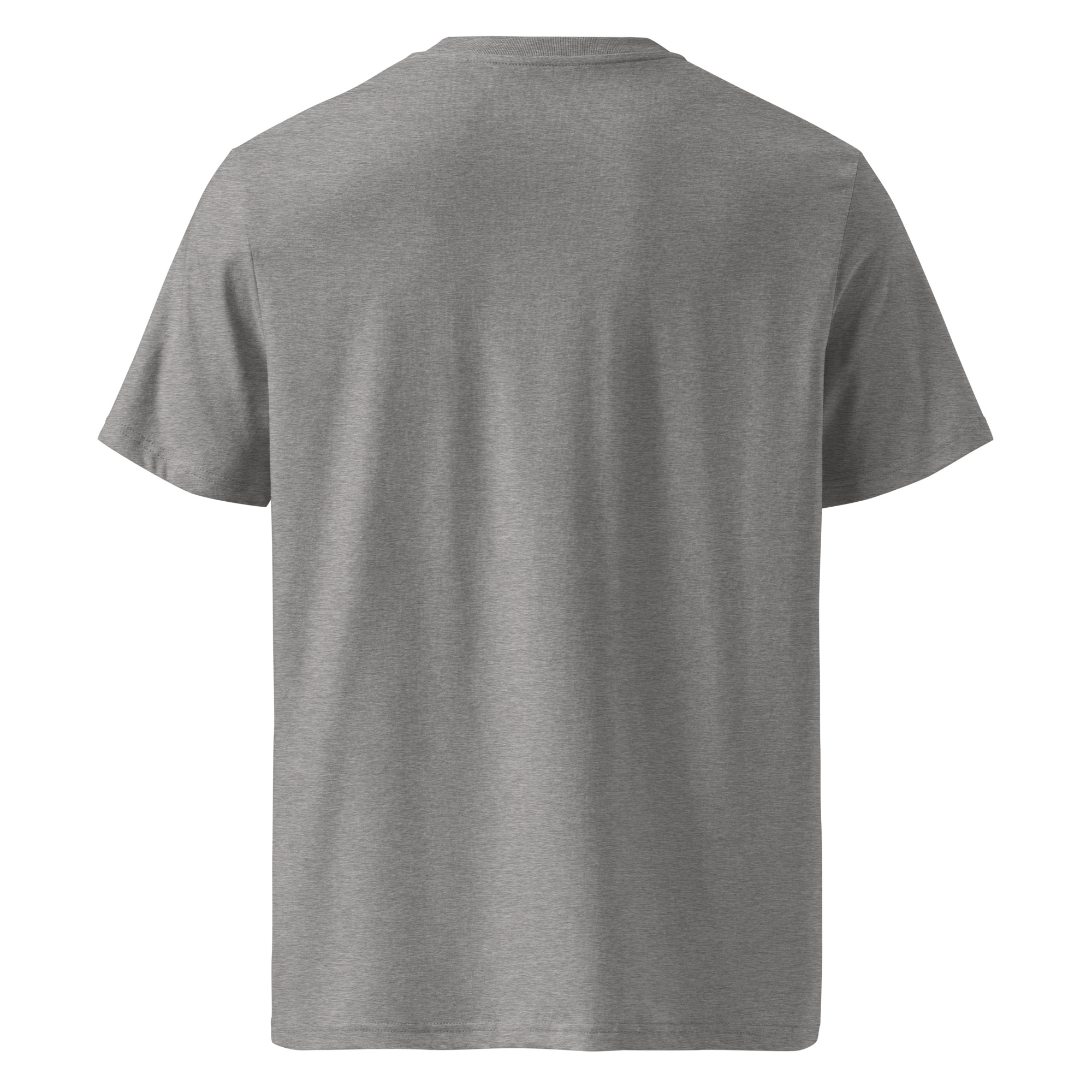 Unisex organic ribbed neck t-shirt - Image 20
