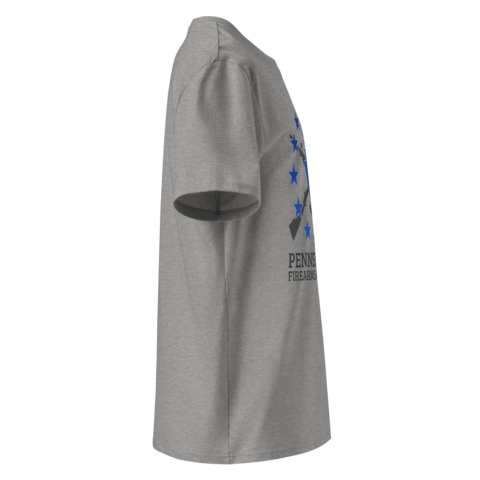 Unisex organic ribbed neck t-shirt - Image 42