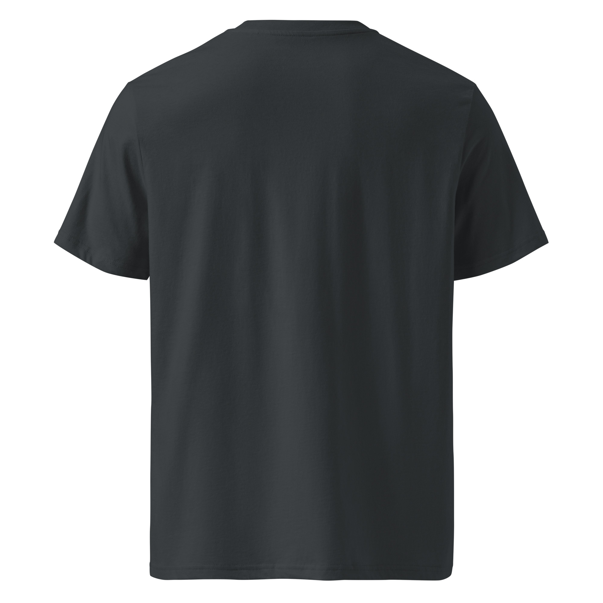 Unisex organic ribbed neck t-shirt - Image 16