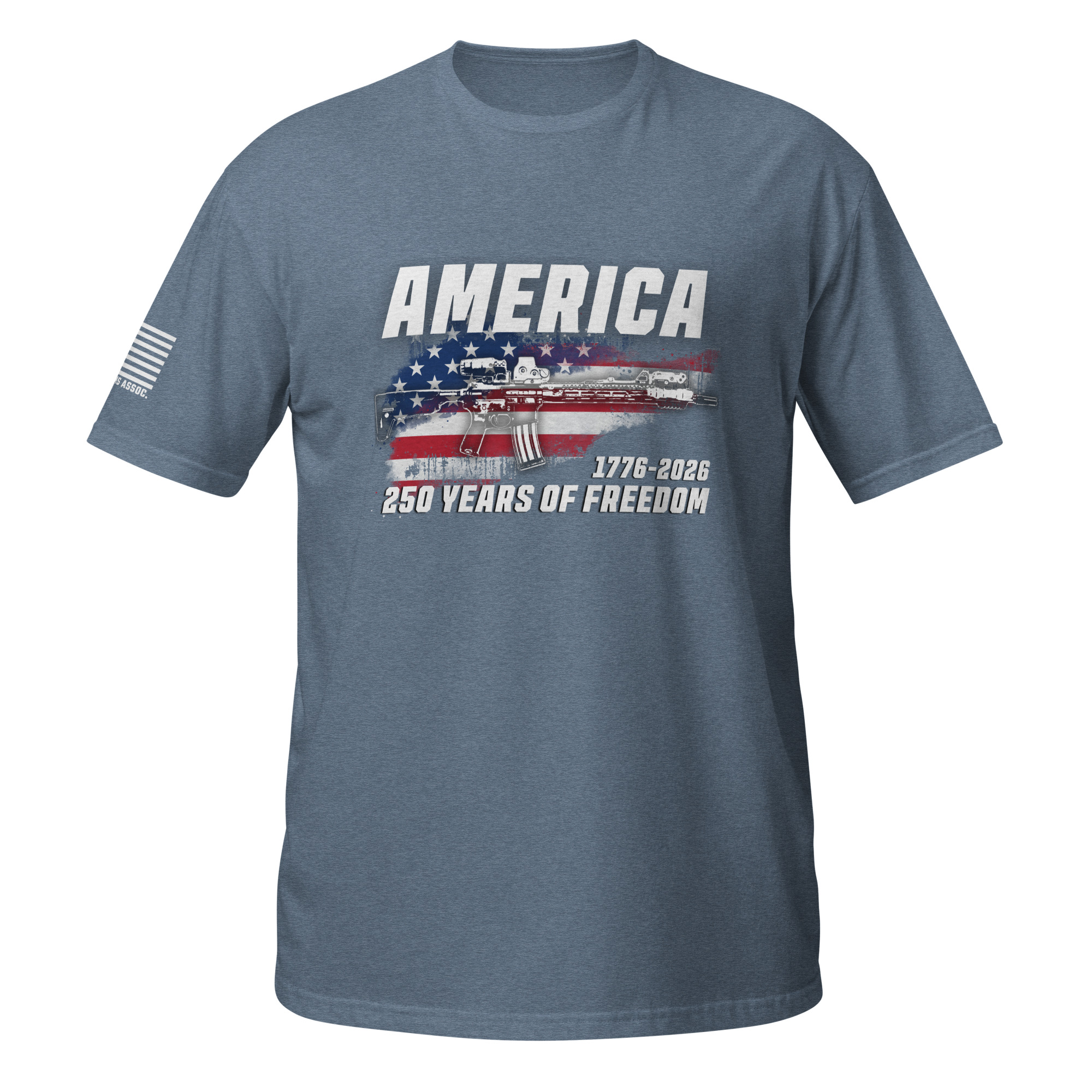 Supersoft – Short Sleeve – Unisex – “America’s 250th” - Image 7
