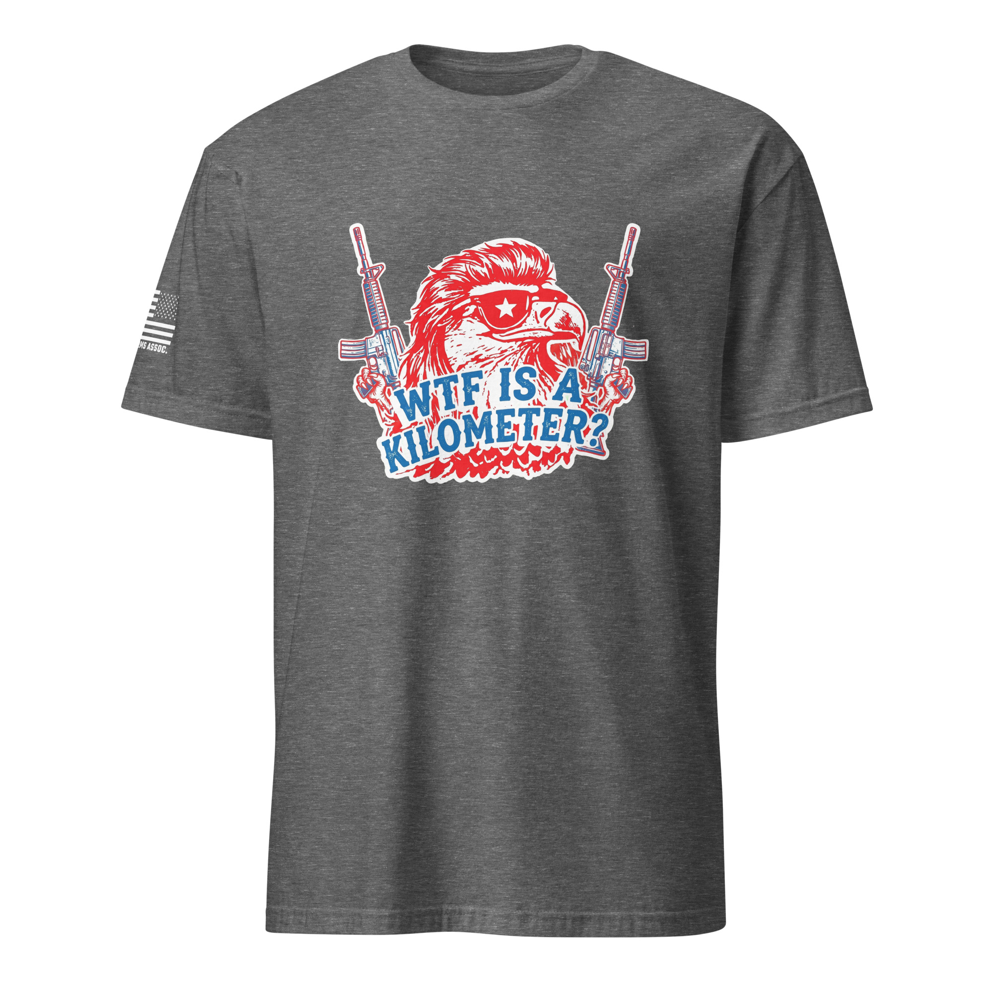Supersoft – Short Sleeve – Unisex – "WTF Is A Kilometer” - Image 2