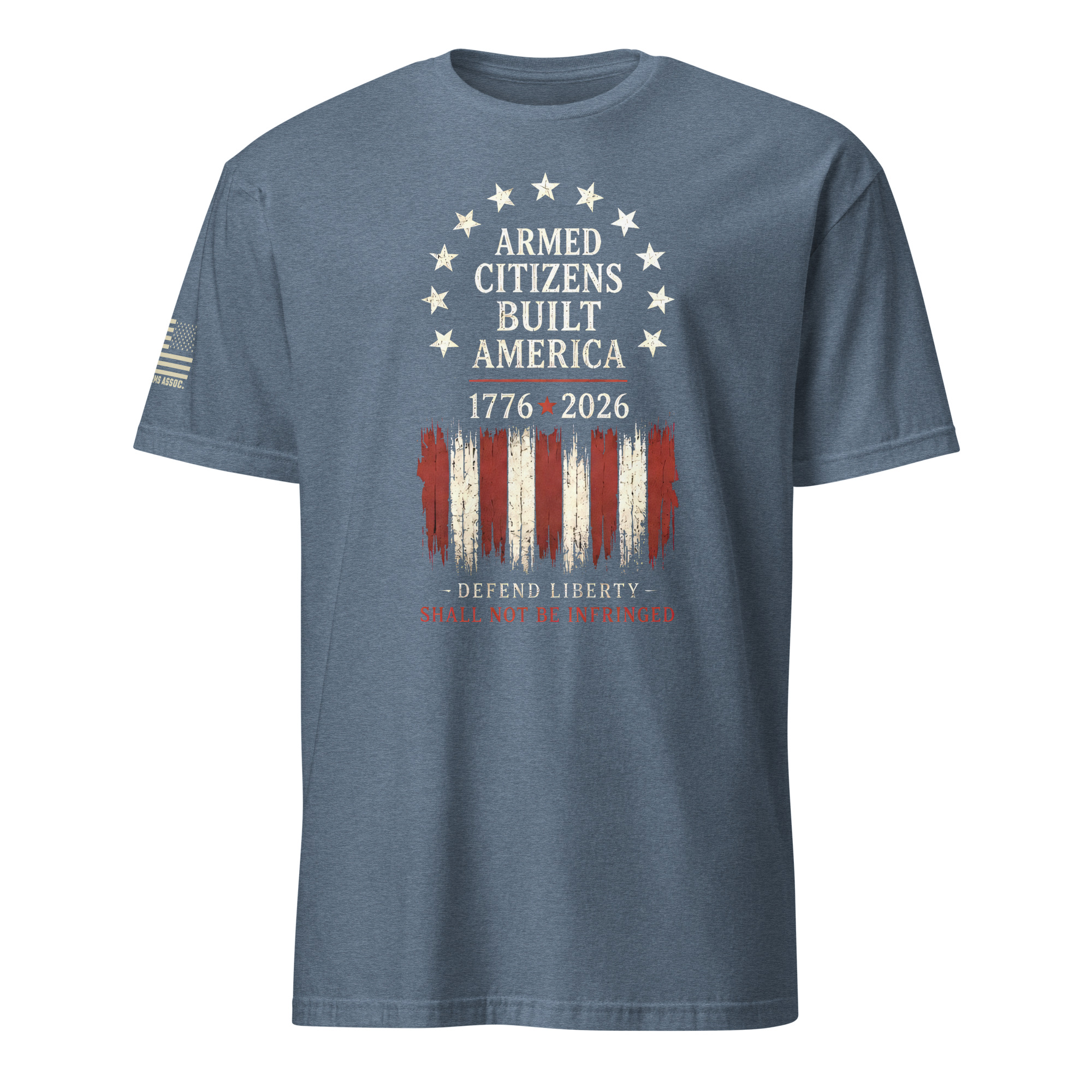 Supersoft – Short Sleeve – Unisex – “Armed Citizens Built America” - Image 7