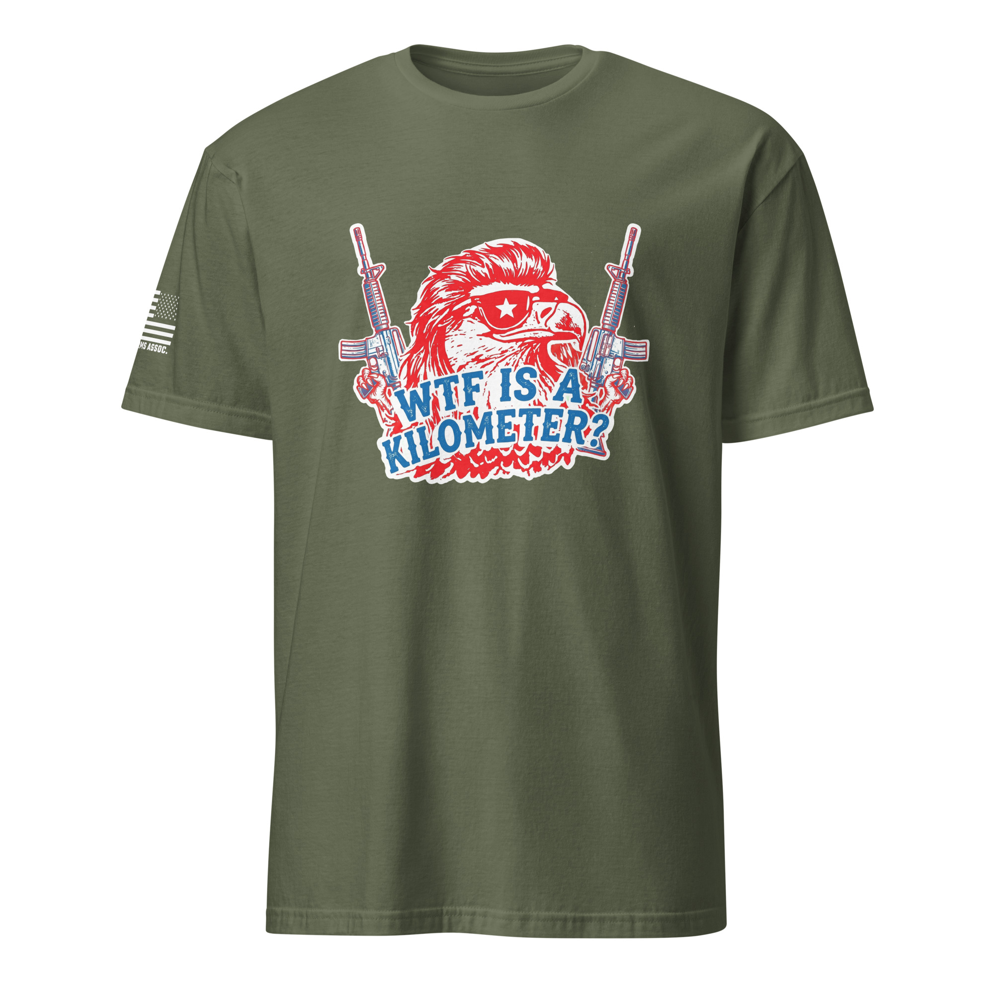 Supersoft – Short Sleeve – Unisex – "WTF Is A Kilometer” - Image 4