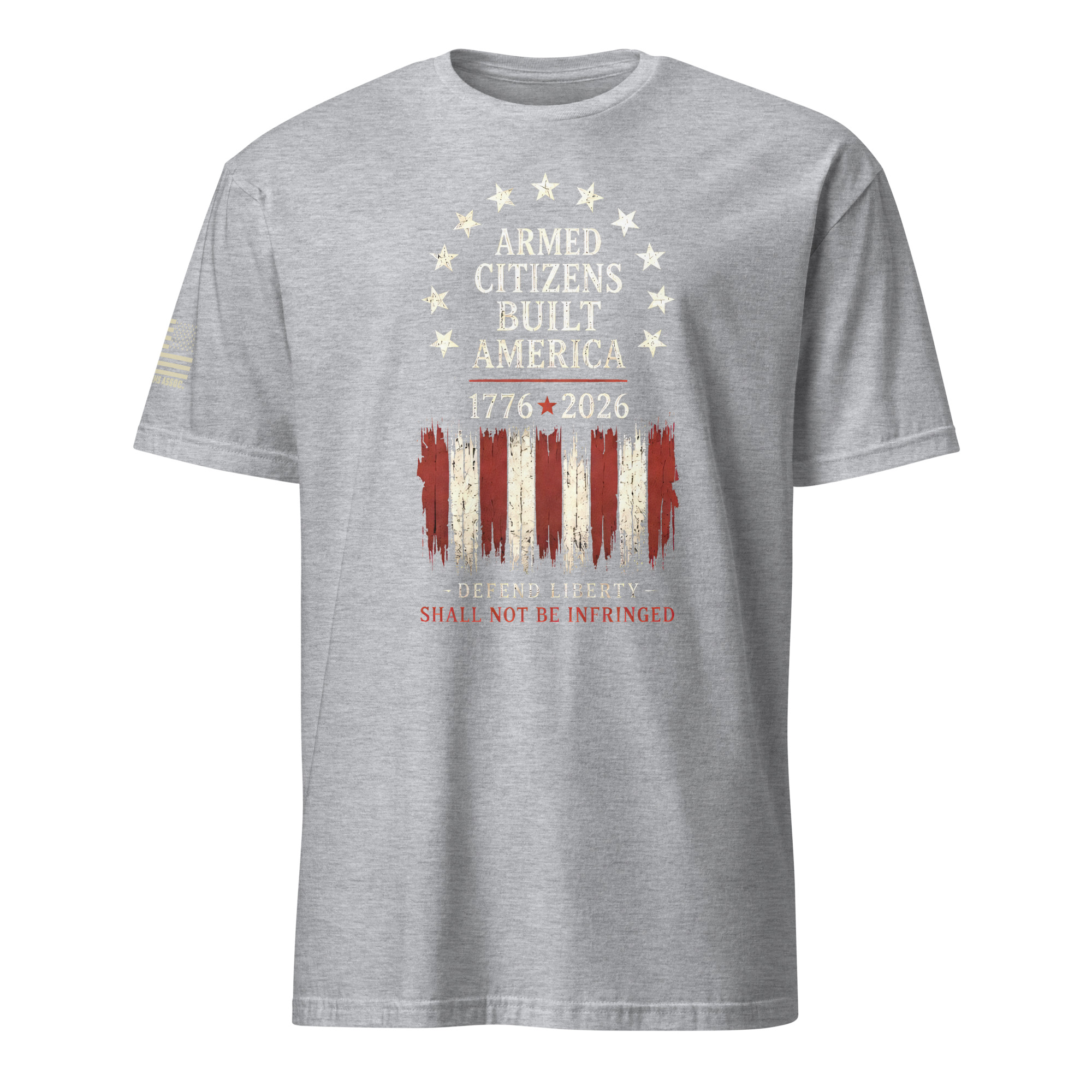 Supersoft – Short Sleeve – Unisex – “Armed Citizens Built America” - Image 9
