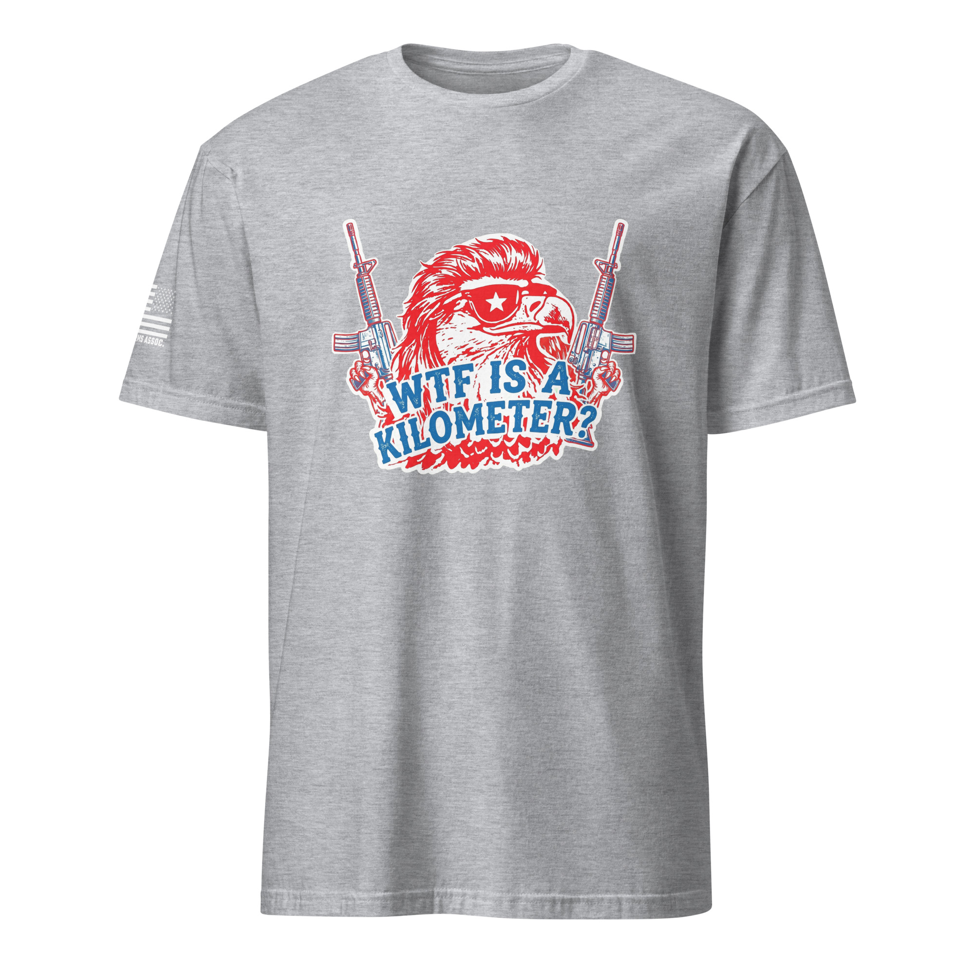 Supersoft – Short Sleeve – Unisex – "WTF Is A Kilometer” - Image 9