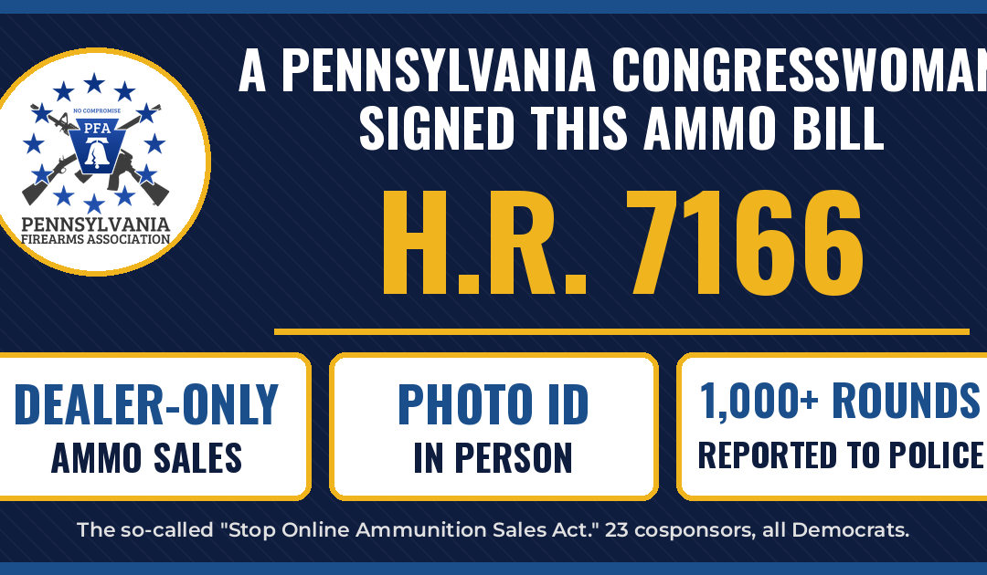 A Pennsylvania Congresswoman Signed This Ammo Bill